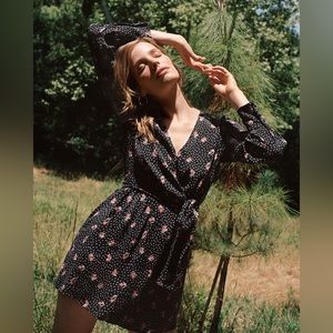 Fiveseventyfive Tulip Print Twill Dress